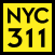 NYC 311 logo
